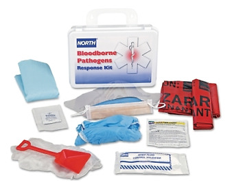 Honeywell North Bloodborne Pathogen Response Kits, Perso Ddd