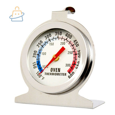 Termômetro Analógico Culinário Para Forno Uso Interno Inox