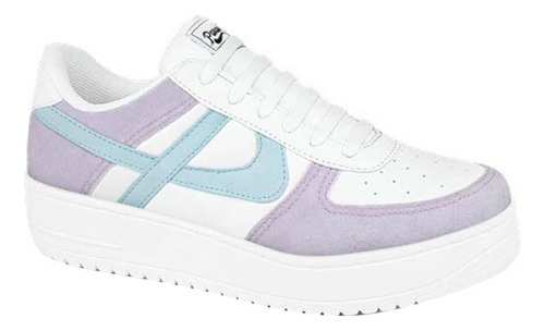 Tenis Casual Urbano Panam 0778 Blanco Original