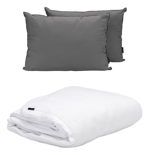 Protector + Almohada Individual Dicasa Cloud 2-pack