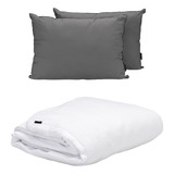 Protector + Almohada Individual Dicasa Cloud 2-pack