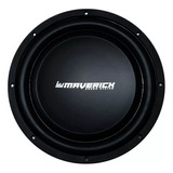 Subwoofer 400w Max Power Maverick Ultra Flat 12 Pulgadas Color Negro