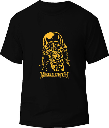 Camiseta Megadeth Metal Tv Urbanoz