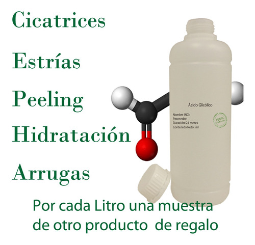 Ácido Glicólico 500 Ml