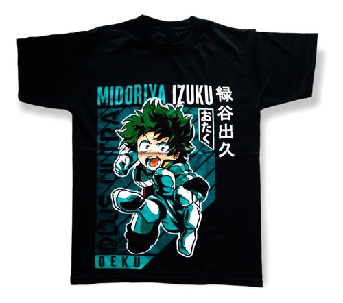 Camisetas Estampadas Anime My Hero Academia