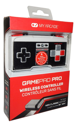 Gamepad Pro My Arcade Control Inalambrico Nes Classic Wii