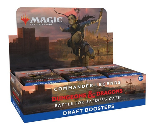 Mtg Draft Booster Box Commander Legends 2 Baldur's Gate Ing