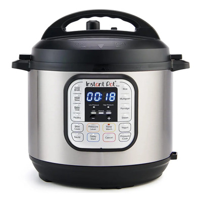 Olla De Presión Eléctrica Instant Pot Duo 3q 7en1 Multiusos Color Negro | Envío gratis
