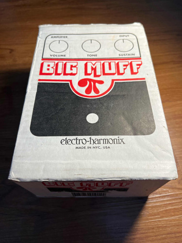Pedal Electro-harmonix Big Muff Pi Na Caixa, Com Nota Fiscal