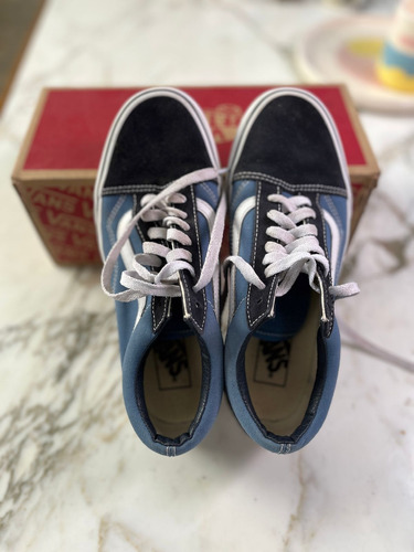 Zapatillas Originales Vans Old Skool Talle 39! 1 Único Uso, 