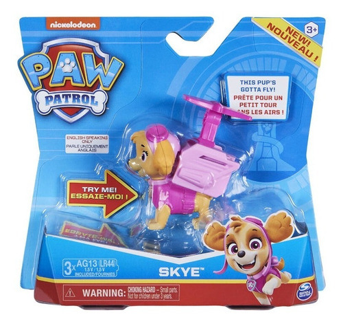 Paw Patrol Figura Con Frases Patrulla Canina Original 16600