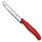 Cuchillo Victorinox P/ Verduras 11cm Acero Inox Rojo 6.7831