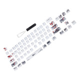 Fundas De Teclado Keycaps Pbt Con Sublimación De 5 Caras, 71