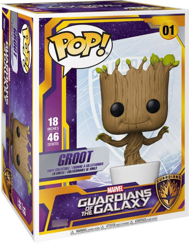 Funko Pop! Guardianes De La Galaxia - Groot #01 18 Pulgadas