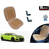 Cubre Respaldo Beige Asiento Bolitas Camaro Zl1 2024