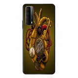 Funda Y7a Y8s Y9a Corazon Mecanico