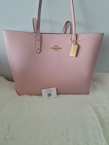 Bolsa Tote Coach De Piel Original 