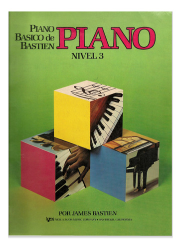 Piano Básico Bastien Partituras P/ Principiantes Nivel 3 Pdf