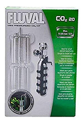 Minipresurizador Kit Fluval 0.7 Oz Co2  0.7 Onzas