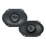 Set 2 Altavoces Kenwood De 2 Vías 180 Vatios 6x8'' Para