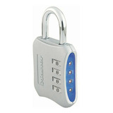 Master Lock 653d Locker Candado Combinación Color Gris