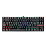 Teclado Redragon Kumara K552 Rgb Sw Red Español