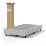 Base Sommier Box Calm 1 Plaza Y Media 100x190 Cm | En Caja