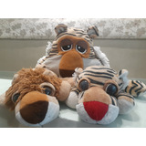 Peluches Grandes Lote X 3 León Tigre Felinos