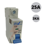 Minidisjuntor Unipolar 25a Para Tomada/interruptor Media Pot