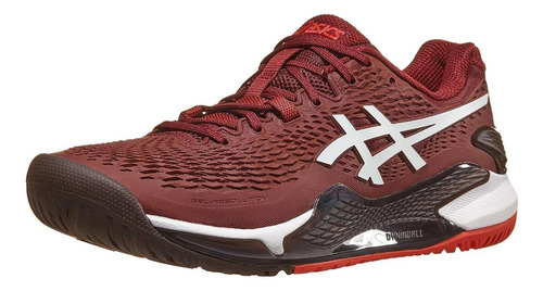 Zapatillas Asics Gel-resolution 9 Clay - Burdeo