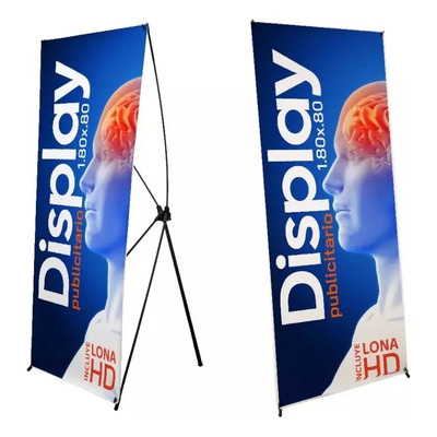 Estructura Para Banner Super Economico 80x1.80 | MercadoLibre