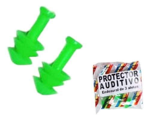 Protector Endoaural Auditivo Oído Tapón Matezz X10 Par