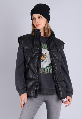 Parka Sin Mangas Mujer Soviet Aismg05ne