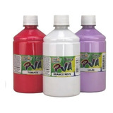 Tinta Pva Para Artesanato Fosca 500ml True Colors Cor Amarelo Gema