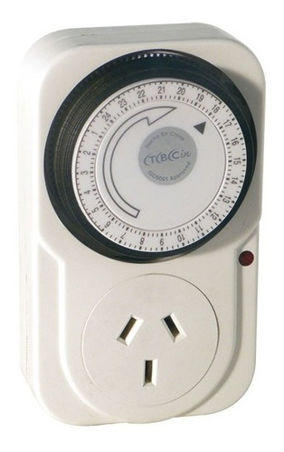 Timer/interruptor Electromecánico Reloj Programable Enchufable Tbcin