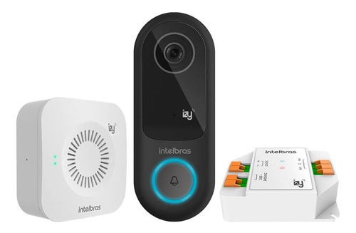 Videoporteiro Smart Ivw 3000+ Intelbras Cor Preto