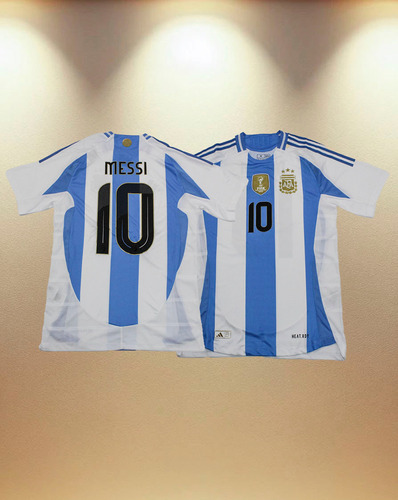 Jersey Argentina 2024 Local #10 Messi Versión Jugador L