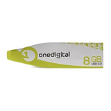 Memoria Usb One Digital 8gb, 2.0, 80mb/s, Flash Drive