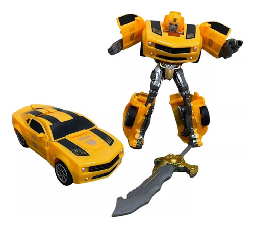 Carrinho Bumblebee Transformers Amarelo