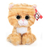 Peluche Gato Sentado 20cm Suave 