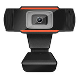 Camara Web Webcam Hd Wc720p Usb Microfono Pc Color Negro
