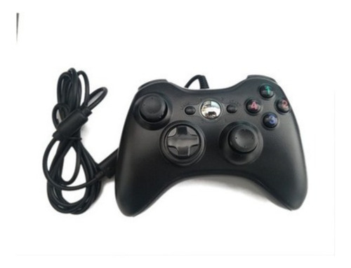 Control Joystick Usb Alambrico Compatible Con Xbox 360 Y Pc