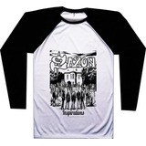 Buzo Raglan Saxon Rock Metal Bca Tienda Urbanoz