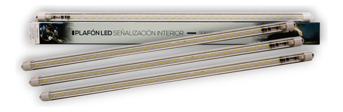 Juego X4 Plafones Led Interior Vehículo Rígido 12v/24v A-vip