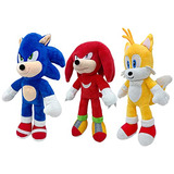 Obochid 11  Sonic Plush Toys For Kids,sonic 2 Movie Tails Kn