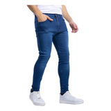 Pantalon Jean Elastizado Hombre Listo Chupin Calidad Premium