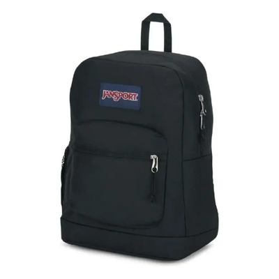 Jansport mochila cross town plus 26l color negro diseño de la tela Liso | Meses sin interés