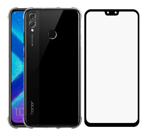 Funda Huawei Series Nova P Y Mate Protector Uso Rudo Transparente Case Tpu Acrílico + Mica Cristal