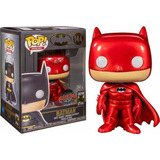 Funko Pop Batman 144 Red Metallic Dc Heroes 80 Years Joker