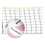 Pelota Voley Balon Juego Sintetico Vulcanizada + Red 9mts 